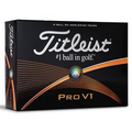 Titleist Pro V1 Tee Off Dozen Golf Balls w/ Urethane Cover